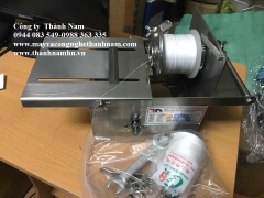 Máy buộc chỉ đầu xúc xích quay tay