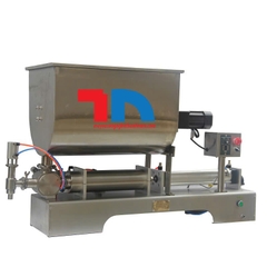 Máy chiết 1 vòi bồn ngang có cánh khuấy