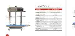 Máy hàn miệng túi FR1200V có indate