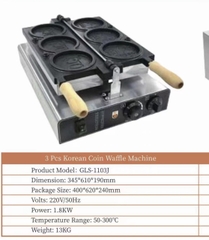 Máy làm bánh đồng xu - đồng tiền Hàn Quốc
