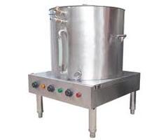Nồi Nấu Phở Điện 80 Lít Có Chân Bệ Và Núm Chỉnh Nhiệt