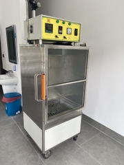 Máy bọc màng co giỏ quà