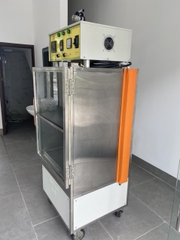 Máy bọc màng co giỏ quà