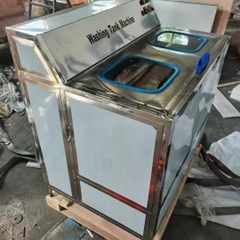 Máy rửa bình nước 20 lít 2 bồn rửa