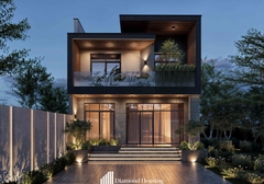 Thiết kế và Thi công nhà phố trọn gói - Q.H House; Mr Quốc, Mê Linh