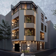 Thiết kế và Thi công nhà phố trọn gói - V House; Ms Vân, Hạ Long