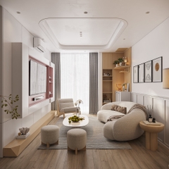 Thiết kế và thi công nội thất chung cư CT1 Nam Trung Yen - Mrs Ngân