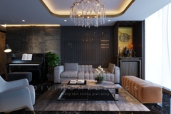 Thiết kế và thi công nội thất căn hộ 125m2 - Chung cư Sunshine City
