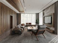 Thiết kế nội thất villa nghỉ dưỡng Harmony - Mr. Nhạ, Sóc Sơn, Hà Nội