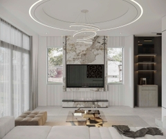 Thiết kế, hoàn thiện nội thất nhà phố Hạ Long - Ms. Hiền