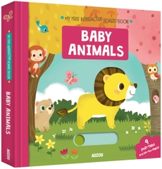 MY FIRST ANIMATED BOARD BOOK: BABY ANIMALS