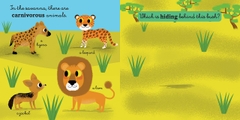 MY FIRST ANIMATED BOARD BOOK: SAVANNAH ANIMALS