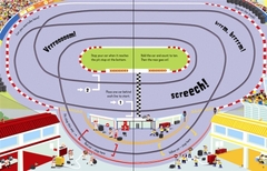 WIND UP RACING CARS