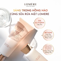 Sữa Rửa Mặt LOMERE Prime Truffle Cell Dưỡng Trắng, An Toàn Dịu Nhẹ 150ml