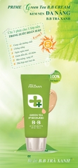 Kem Nền BB Cream Green Tea Prime Mira Aroma Trà Xanh