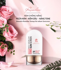 Kem chống nắng beauskin rosedewtoneup nosebumsuncream
