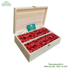 Trà Sen Tây Hồ 400gram – Hộp Gỗ Thông