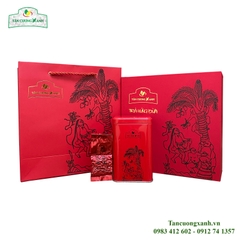 Trà Sen Tây Hồ 200gram - Hộp Hứng Dừa