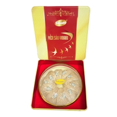 Yến Sào Tinh Chế Khánh Hòa VinaRI YS-PRE - 100gram Hộp Kim Loại
