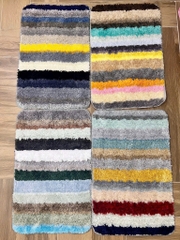 Thảm Lông Lau Chân Sọc Ngang Mẫu Mới ( Bao 100 )