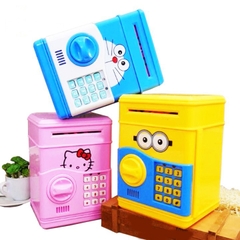 Két Sắt Mini Cute Điện Tử Cho Bé