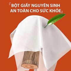 (KÈM MÓC DÁN) Giấy Rút Treo Tường Cam Sipiao Chef&Chef - SP-1280 (Thùng 4 Bịch)