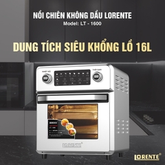 Nồi Chiên Không Dầu Lorente 16L