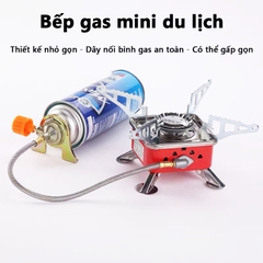 Bếp Ga Mini Du Lịch Tiện Lợi Không Van (Thùng 50 )