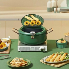 Nồi Chiên Kèm Nhiệt Độ Cao Cấp