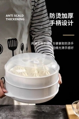 Lồng Hấp Thức Ăn 2 Tầng