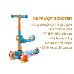 Xe Scooter Nhún Cho Bé