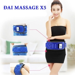 Đai Massage X5 Giảm Mỡ Bụng (Loại Cắm Điện)