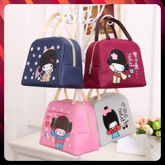 Túi giữ nhiệt hình cô gái Nhật