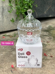 Hủ Đựng Mứt Màu Trắng TG1064-4 (Thùng 48 Cái)