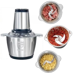 Máy Xay Thịt Inox 2L (Kiện 20 - 24 Cái)