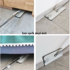 (Có Hộp) Bộ Cây Lau Nhà Tự Vắt Kèm Thùng (Thùng 24)