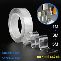 Băng Keo Trong Suốt 2 Mặt Loại 5M (Thùng 130 )