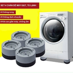 Set 4 Đế Kê Chân Máy Giặt