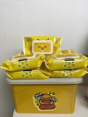 (Xô Nhựa) Giấy Ong Vàng Xô Nhựa (Thùng 10 Bịch)