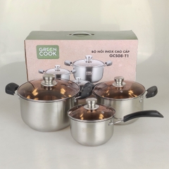 Bộ Nồi GreenCook GCS08-T1
