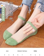 (Set 10) Vớ Ren Hoa Cúc (loại vớ lưới)