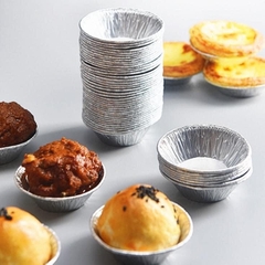 (Set 100 Cái) Chén Giấy Bạc Đựng Đồ Ăn, Đựng Trứng ( Thùng 100 Set )