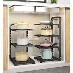 Kệ Gầm Bếp Để Nồi 3 Tầng (Thùng 15)