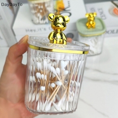Hộp Đựng Tăm Bông J232 Núm Gấu (Thùng 150)