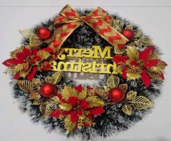 Vòng Nguyệt Quế Noel Size 38cm LOẠI ĐẸP - THÙNG TRỘN 5 MẪU (Thùng 48)