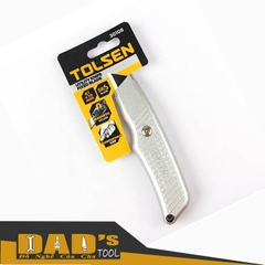 DAO RỌC CÁN NHÔM LƯỠI LIỀN 61x19MM TOLSEN - 30008/108