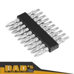 BỘ 10 MŨI VÍT 2 ĐẦU CỘNG - TRỪ TOLSEN - 20361