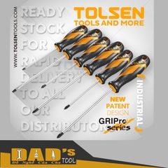 BỘ 6 TUA VÍT CÁN MỀM TOLSEN - 20014