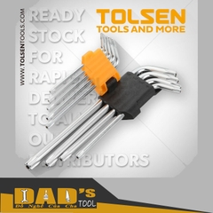 BỘ LỤC GIÁC BÔNG 9 CÂY T10-50 TOLSEN - 20056/57