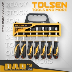 BỘ 7 CÂY VÍT ĐẦU TUÝP HỆ MÉT/INCH TOLSEN - 20196/97